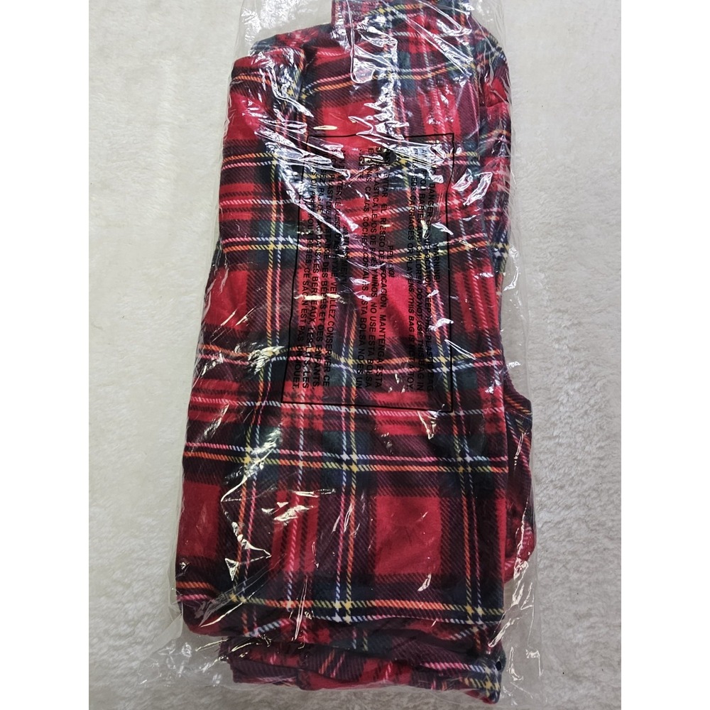 The Children's Place Girls Casual Holiday Christmas Plaid Dress Size 5/6 NWT NEW - Picture 2 of 3